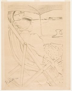 Die Passagierin von 54, 1896 von Henri de Toulouse Lautrec