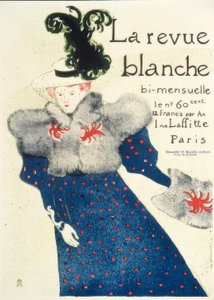 Bílá recenze od Henri de Toulouse Lautrec