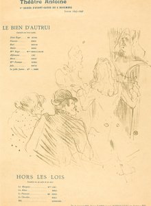 Dobro druhých; Psanci od Henri de Toulouse Lautrec