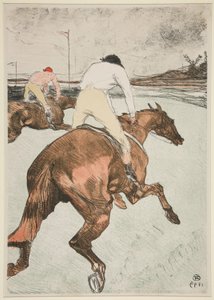 žokej od Henri de Toulouse-Lautrec