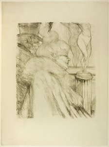Odchod z divadla od Henri de Toulouse Lautrec