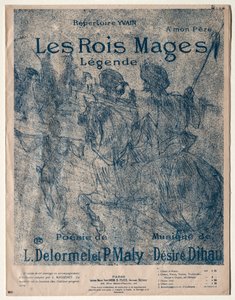 Les Rois Mages, 1899. od Henri de Toulouse Lautrec