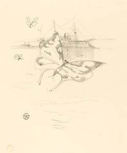Die Schmetterlinge von Henri de Toulouse Lautrec