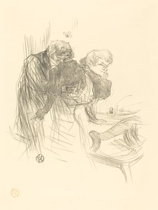 Staří motýli, 1895. od Henri de Toulouse Lautrec