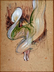 Loie Fuller v divadle Folies-Bergeres