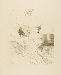 Louise Balthy, z Treize Lithographies od Henri de Toulouse-Lautrec