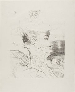 Louise Balthy, aus Treize Lithographies von Henri de Toulouse-Lautrec