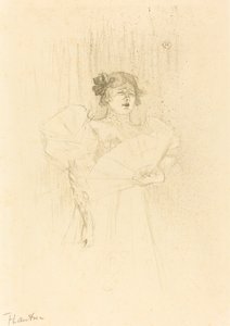 Luce Myres Full Face od Henri de Toulouse Lautrec