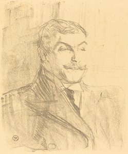 Lucien Guitry, 1896. od Henri de Toulouse Lautrec