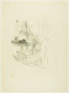 Ukolébavka, z melodií od Désiré Dihau od Henri de Toulouse Lautrec