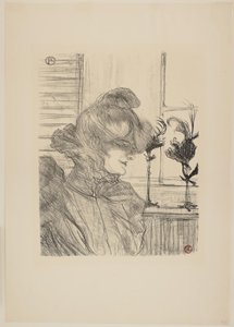 Madame Le Margoin, kloboučnice od Henri de Toulouse-Lautrec