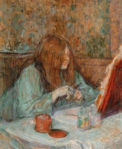 Madame Poupoule na toaletě od Henri de Toulouse Lautrec