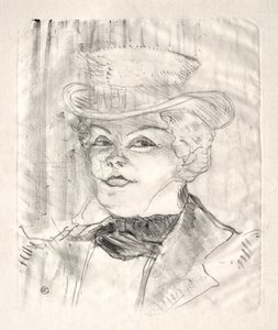 Madame Rejane od Henri de Toulouse-Lautrec