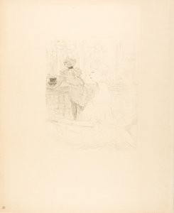 Mademoiselle Leconte von Henri de Toulouse-Lautrec