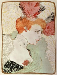 Slečna Marcelle Lender, poprsí od Henri de Toulouse Lautrec