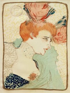 Slečna Marcelle Lenderová, poprsí od Henri de Toulouse Lautrec