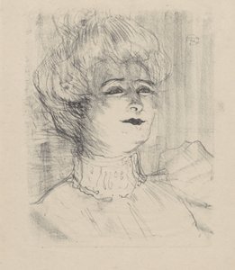 Marie-Louise Marsy, 1898 von Henri de Toulouse Lautrec