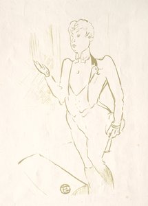 Mary Hamilton, 1893. od Henri de Toulouse Lautrec