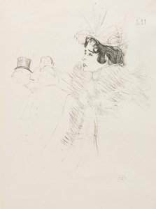 Slečna May Belfortová od Henri de Toulouse-Lautrec