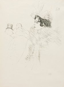 Slečna May Belfort, 1895. od Henri de Toulouse Lautrec