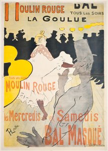 Moulin Rouge La Goulue od Henri de Toulouse Lautrec