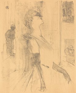 Na jevišti Na jevišti, 1898. od Henri de Toulouse Lautrec