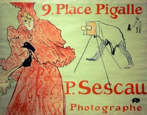 P.Sescau / Fotograf od Henri de Toulouse Lautrec
