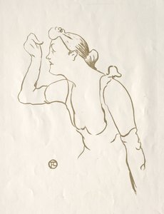 Paula Brebionová od Henri de Toulouse-Lautrec