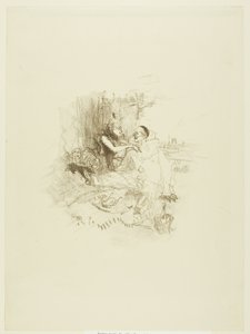 Piknik od Henri de Toulouse Lautrec