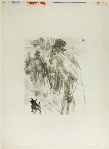 Polští Židé, Karlovy Vary, z Na úpatí Sinaje od Henri de Toulouse Lautrec