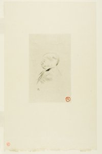 Portrét muže od Henri de Toulouse Lautrec