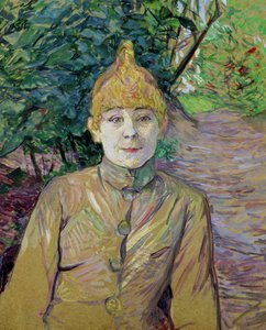 Portrét ženy, možná francouzské tanečnice Louise Weber (1870-1927) známé jako 