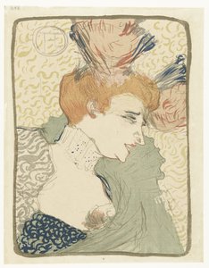 Portrét baviče Music Hall Marcelle Lender od Henri de Toulouse Lautrec