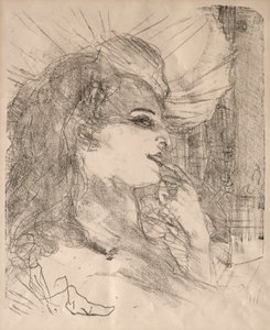 Portréty herců a hereček: Třináct litografií: Anna Held, 1898. od Henri de Toulouse Lautrec