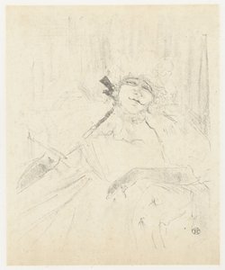 Portret van Yvette Guilbert v op toneel křesla Yvette Guilbert (stará píseň) Yvette Guilbert: Anglická série (název série) od Henri de Toulouse Lautrec
