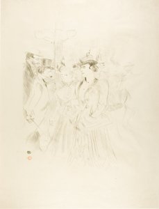 Promenáda od Henri de Toulouse Lautrec