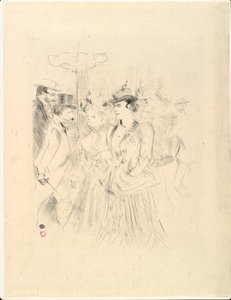Promenur od Henri de Toulouse Lautrec