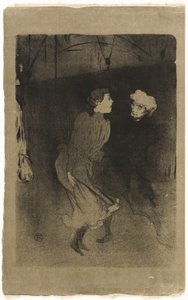 Zkouška v divadle Folies-Bergère-Emilenne D