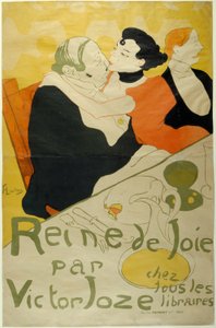 královna radosti od Henri de Toulouse-Lautrec