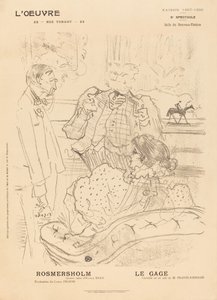 Rosmersholm; Závazek od Henri de Toulouse Lautrec