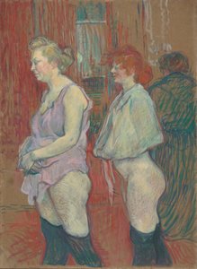 Rue des Moulins, 1894, 1894. od Henri de Toulouse Lautrec