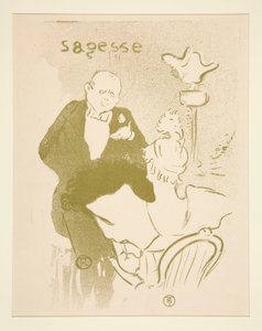 Moudrost od Henri de Toulouse Lautrec