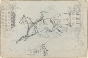 List náčrtů, c. 1881. od Henri de Toulouse Lautrec