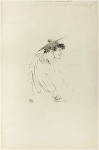 Malá anglická dívka (slečna Dolly) od Henri de Toulouse-Lautrec