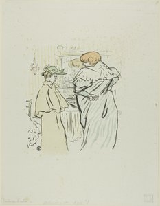 Also, Sie sind erfahren? von Henri de Toulouse-Lautrec