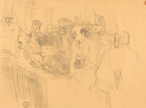 Soudaisova výpověď od Henri de Toulouse-Lautrec