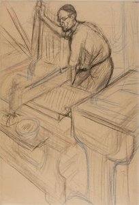 Studie, kolem roku 1893 od Henri de Toulouse Lautrec