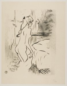 Studie ženy od Henri de Toulouse-Lautrec