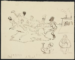 Ponoření, 1881 od Henri de Toulouse Lautrec