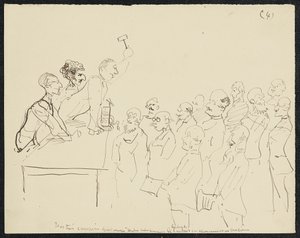 Ponoření, 1881 od Henri de Toulouse Lautrec